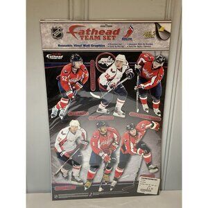 WASHINGTON CAPITALS Hockey FATHEAD WALL DECALS NHL TEAM SET OVECHKIN 2011 NIP